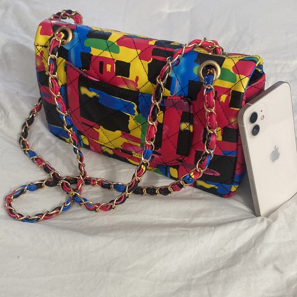Colorful Blocks Purse - Picture 4 of 7